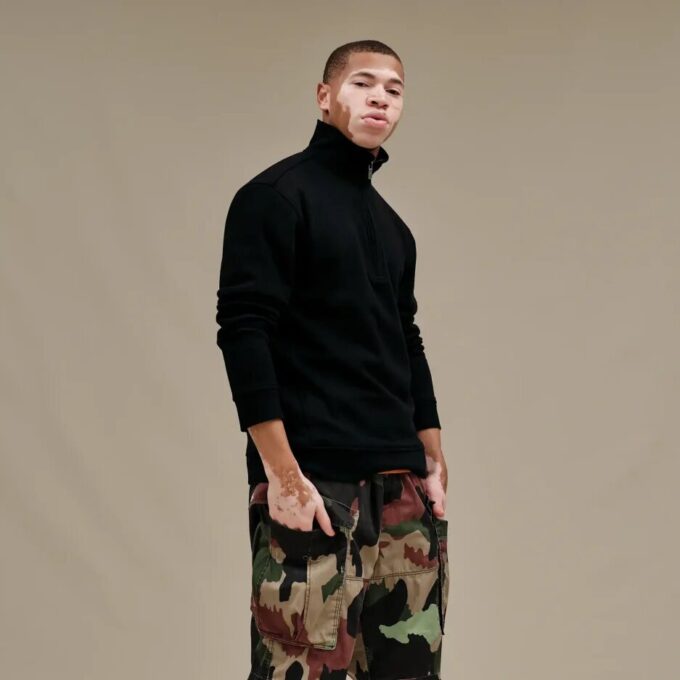 Pulovr Zeke Half Zip