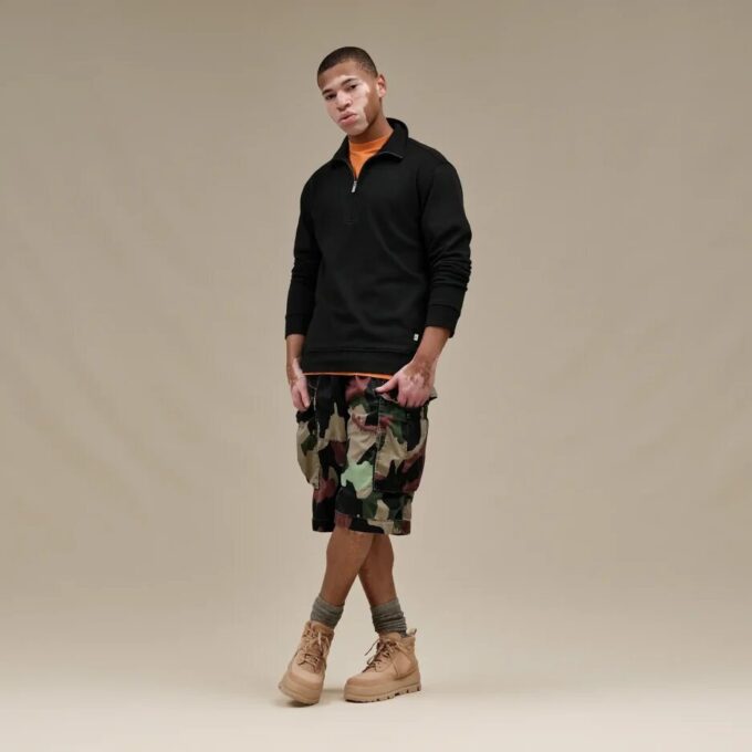 Pulovr Zeke Half Zip